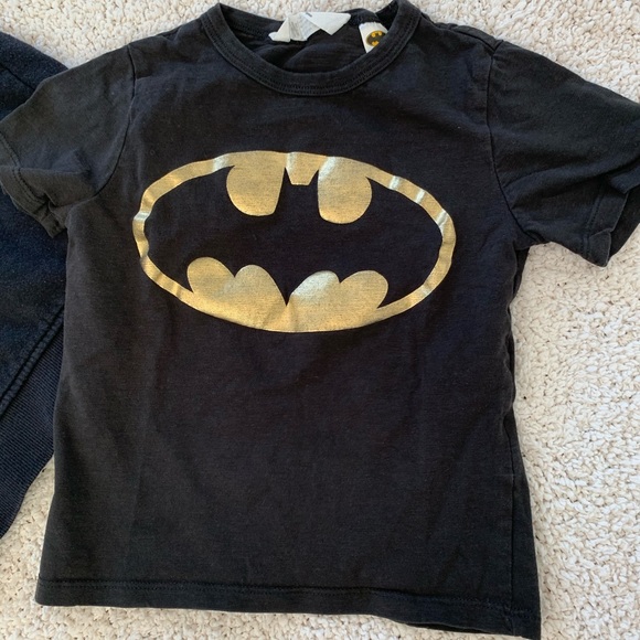 H&M Batman Sweatshirt and Tee Size 2-3Y - Picture 3 of 11